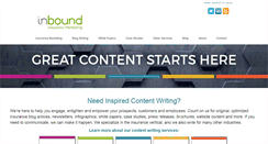 Desktop Screenshot of inboundinsurancemarketing.com